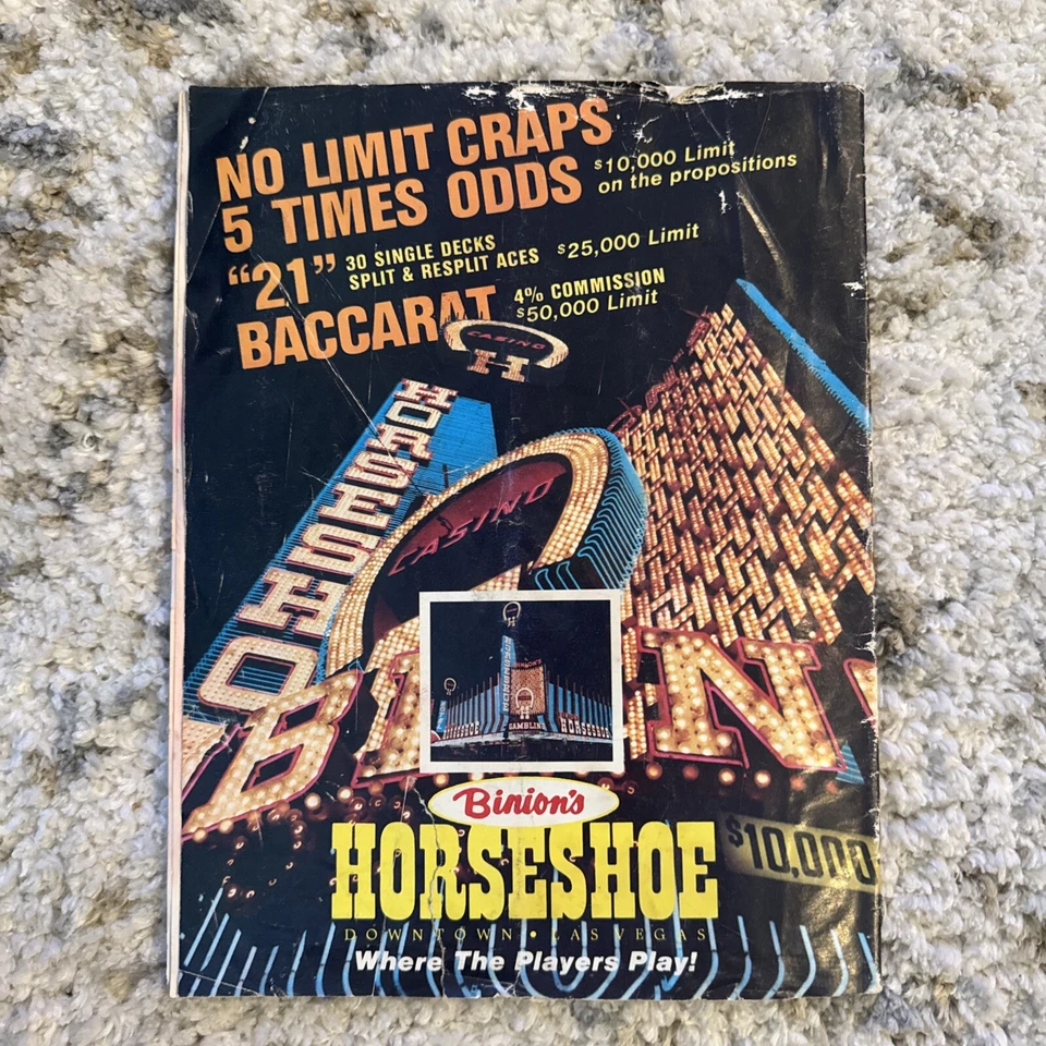 Hagler Vs Duran Boxing Official Program Caesars Palace 80s 1983 Top Rank Boxing - Image 4 of 4