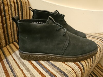 ECCO Ladies's Crepetray Bootie Ankle Black Boot in Black Size