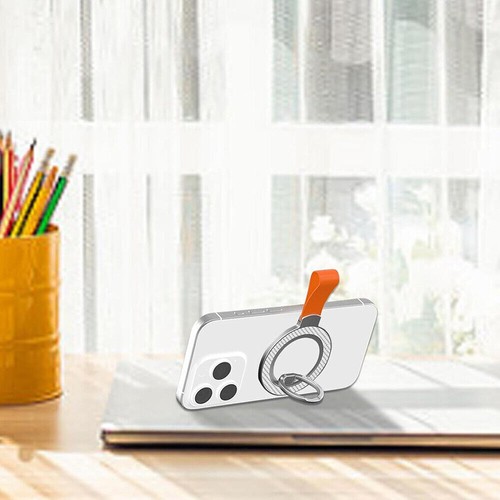 Universal Alloy Metal Magnetic Finger Grip Ring Kickstand Phone Holder Stand - 第 13/22 張圖片