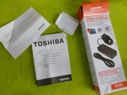 NEW Genuine Toshiba Qosmio X505-Q830  PQX33U-00K00H 120W 19V AC Power Adapter  - Picture 7 of 7
