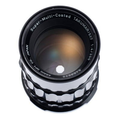 PENTAX 67 6X7 SMC S.M.C TAKUMAR 200mm F4 TELEPHOTO LENS / 90 DAYS