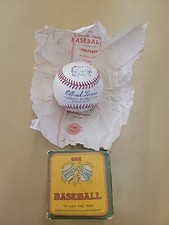 Vintage Double Header Baseball in Box