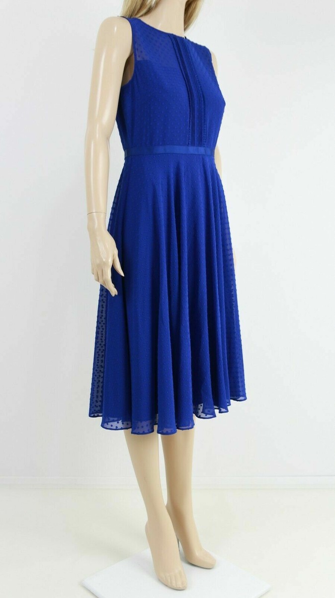 hobbs cobalt blue dress Elea Knitted Dress