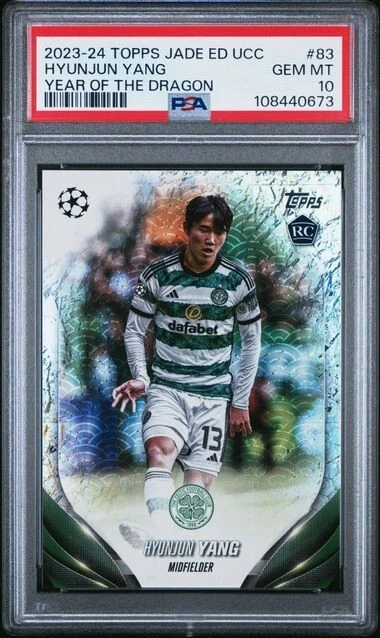 2023 Topps Jade UCC Hyunjun Yang PSA 10 # d/99 Year of the Dragon ROOKIE RC SP