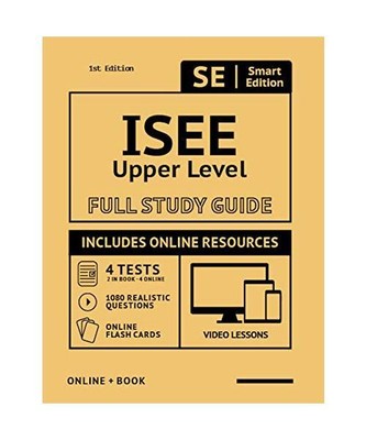 ISEE Upper Level Full Study Guide: Complete Subject Review with Online Video Les