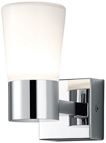 Trio 282310106 Lampada da Bagno Cromato, Vetro Opale Bianco, LED Opaco (x2x) Trio 282310106 Lampada da Bagno Cromato, Vetro Opale Bianco, LED Opaco (x2x)