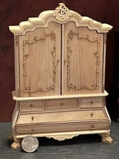 Dollhouse Miniature Dutch Baby House Unfinished 1:12 scale F143 Dollys Gallery