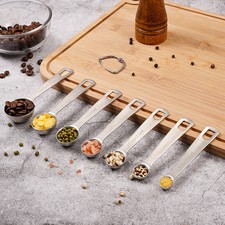 Stainless Measuring Steel 18/8 Spoons Set Cup...