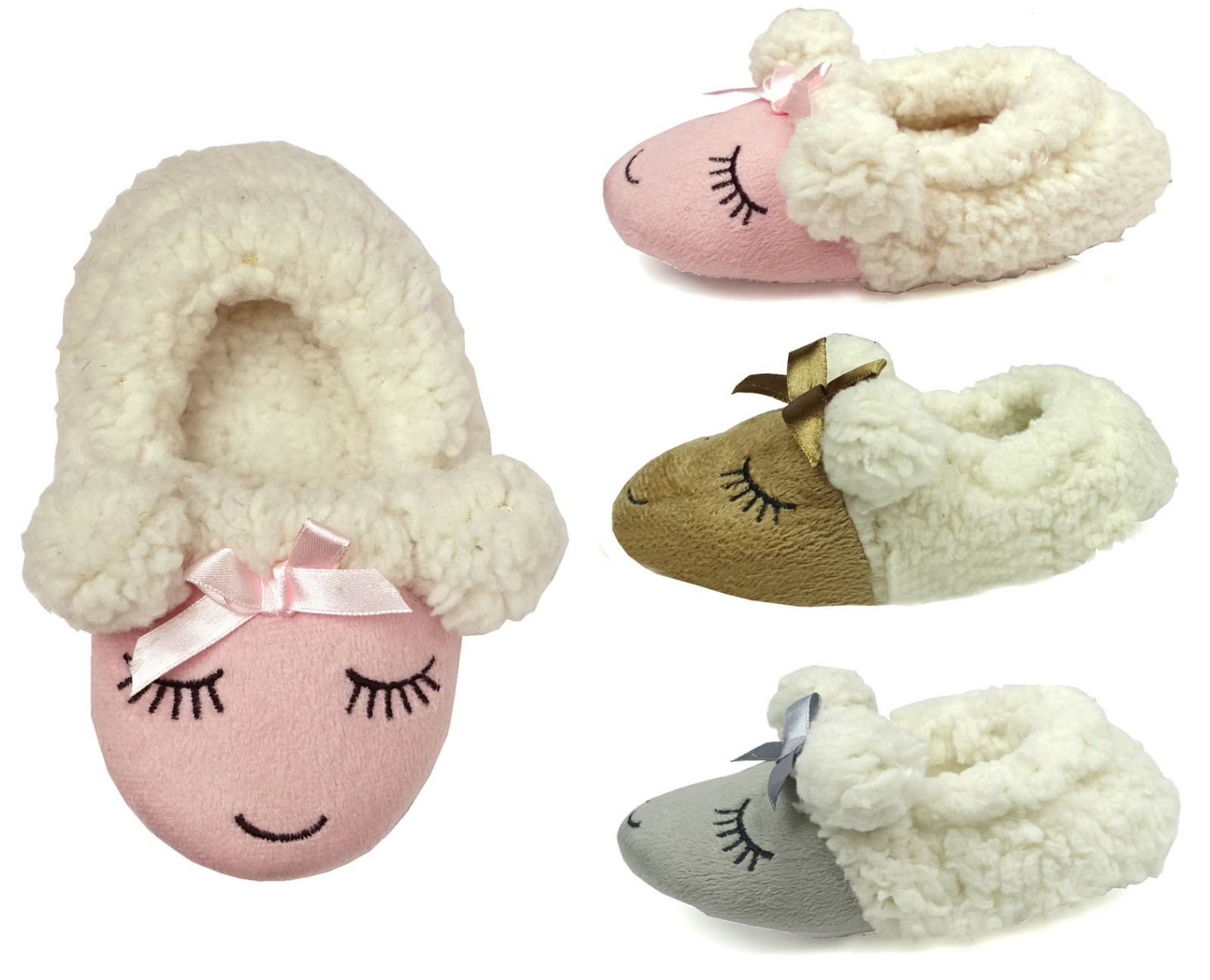 SAOLA Lotto ciabatte casa bambini vari modelli suola gomma resistente bambino e bambini