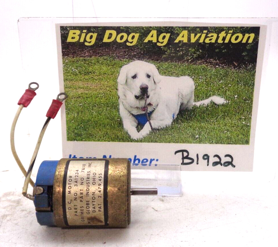 HONEYWELL GRIMES, 7610, 12V MOTOR, USED WORKS WHEN POWER APPLIED