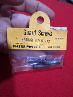 Forster Products Trigger Gaurd Screws Springfield 03-A3 New Blue Gunsmithing