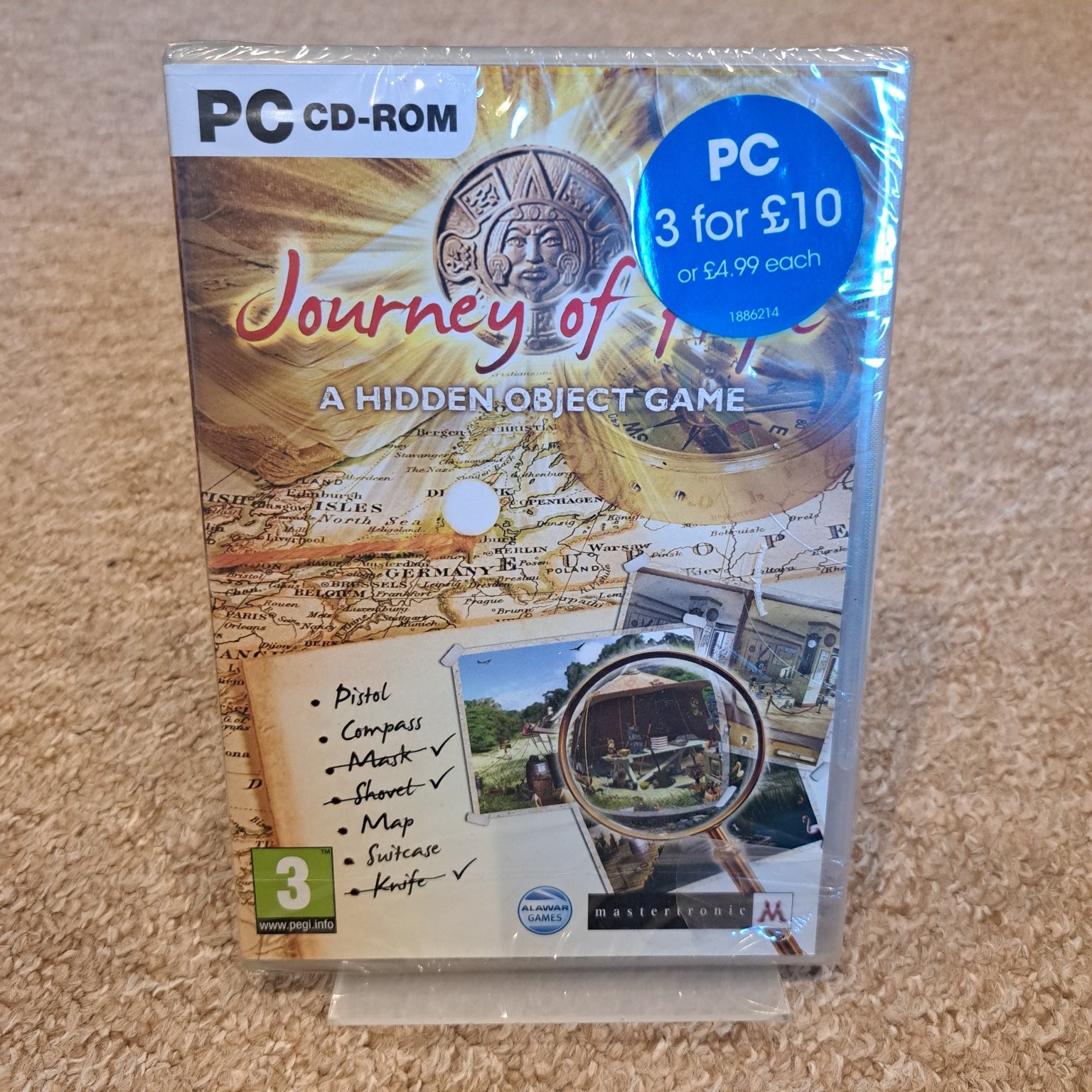 Journey of Hope PC CD-ROM Hidden Object Game Mastertronic Factory Sealed PEGI 3