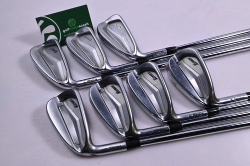 Left Hand Ping i210 Irons / 4-PW / Blue Dot / Stiff Flex Dynamic Gold 120 S300 - Picture 2 of 7
