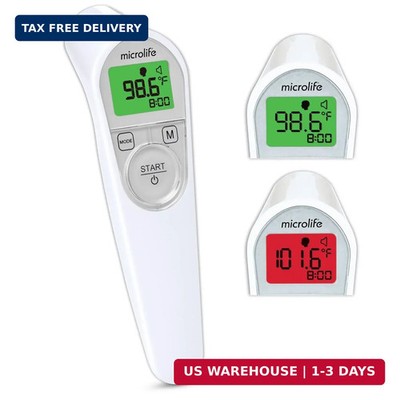 Microlife Non-Contact Forehead Thermometer, Digital Infrared No-Touch Thermomete