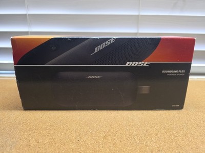 Bose - SoundLink Flex (2nd Gen) Black Portable Bluetooth Speaker  Waterproof NEW