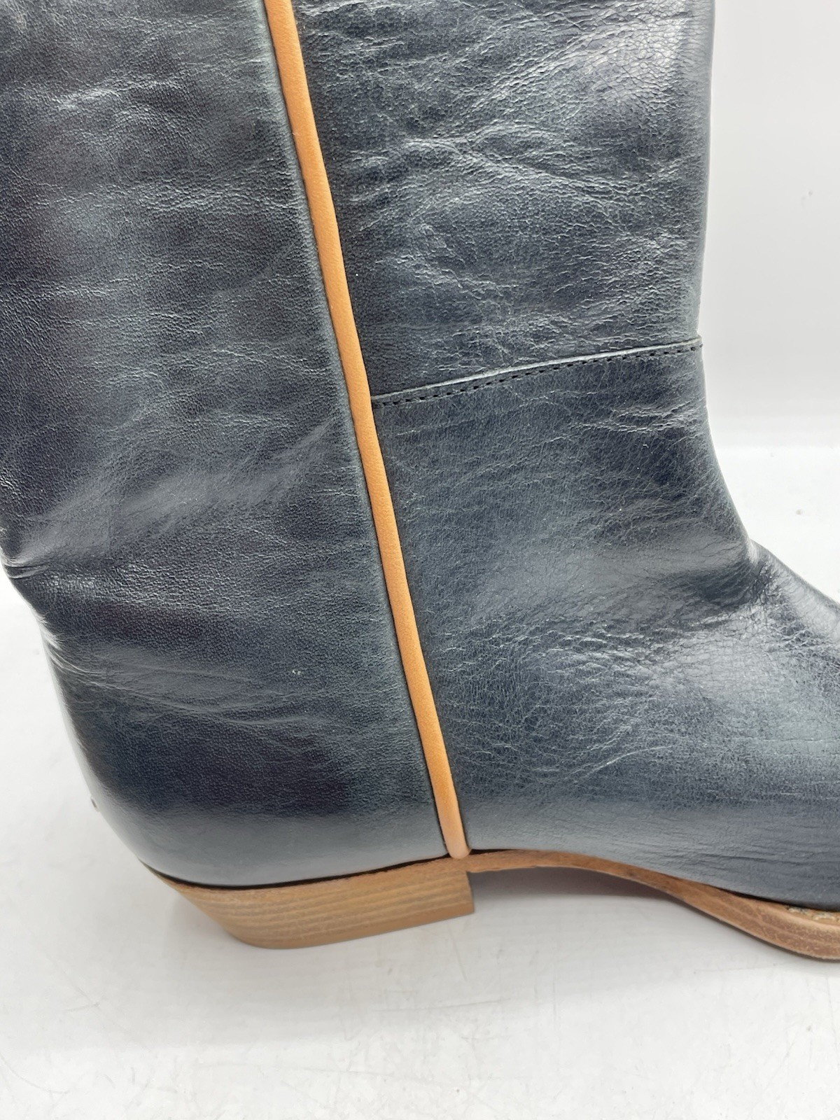 Free People: We The Free Montage Tall Boots/ Washed Black/Women's Size 5.5 / 36 image 6