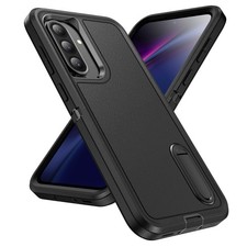 For Samsung Galaxy A56 A54 A36 A26 A17 A16 Heavy Kickstand Shockproof Phone Case