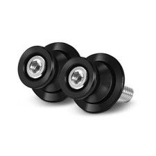 MFGZD Motorcycle 8MM Swingarm Spools,M8 Swingarm Spools Sliders Stand Black
