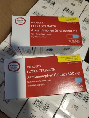 EXTRA STRENGTH PAIN RELIEF ACETAMINOPHEN 500MG 475CT 4/2025+