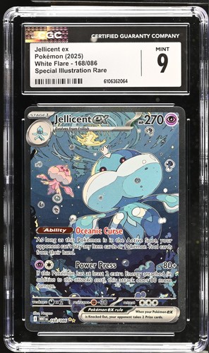 Jellicent ex graded CGC 9 for sale on eBay