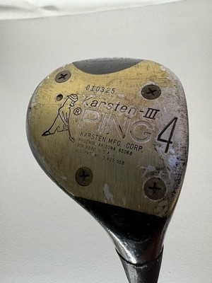 Karsten I Ping 4 Wood Heel-Toe Balance Standard Steel Shaft Right Handed 43 