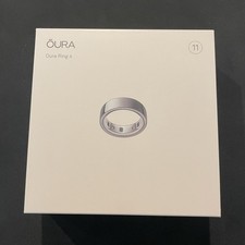URA Oura Ring 4 Smart Ring Activity Tracker, Unisex Adults, Size 11