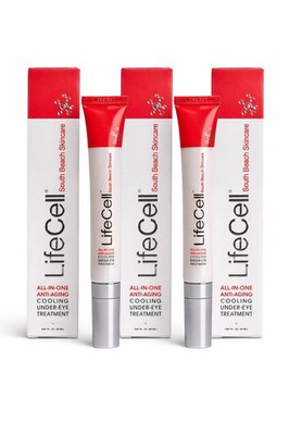 2 Pack LievCell All-In-One Anti-Aging Cooling Under-Eye Treatment,Free Shipp