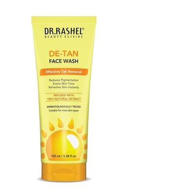 DR.RASHEL De-Tan with Clove & Peppermint for Tan Removal & Fresh Face Wash 100ml