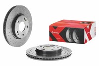 2X Bremsscheibe Xtra Line - Xtra Brembo 09.C249.1X FüR Hyundai I30 GD Kona OS 6