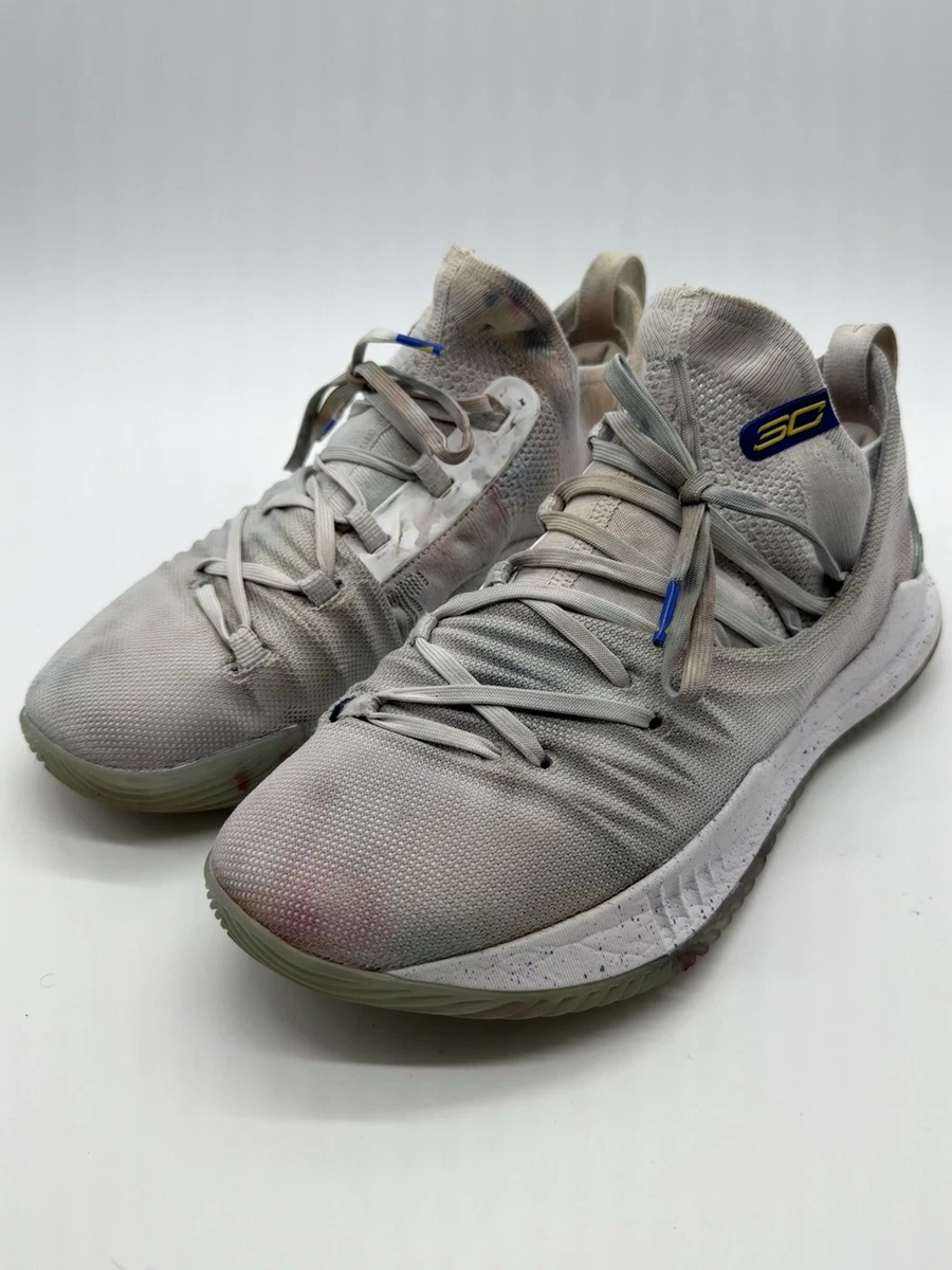Under Armour Curry 5 Low Triple White for sale | eBay