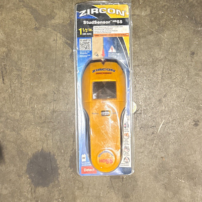Zircon StudSensor HD55 Stud Finder Portable Electric Orange/Black