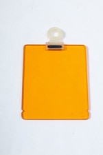 ARRI 333-002 60X75MM ORANGE FILTER CLEAN GLASS FOR ARRIFLEX 16M, 16S MATTE BOX