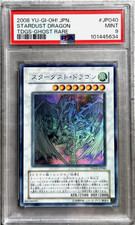 Yu-gi-oh Stardust Dragon Japanese Ghost Rare PSA 9 TDGS-JP040