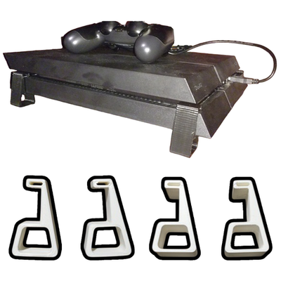 Sony PlayStation 4 PS4 Original Console Riser Feet Stand Set 4