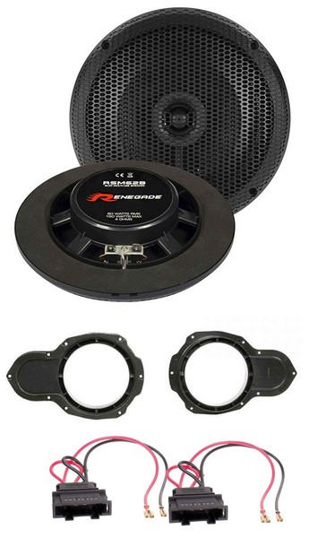 Renegade 2-Wege 160Watt 16,5Cm Lautsprecher FüR VW Passat B6 B7 CC FronttüR Auto-image