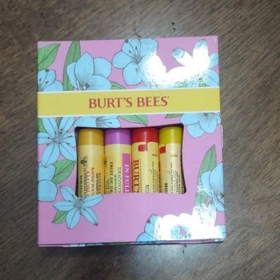 Burt's Bees Beeswax Bounty Lip Balm Set 5 Mini Tubes 0.15 oz SPF 15