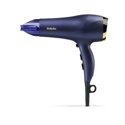 BaByliss Midnight Luxe Haartrockner - Leistungsstarkes 2300W 3-teiliges Set, 