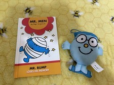Mr Men Mr Bump Loses His Memory Book + McDonald?s Soft Toy