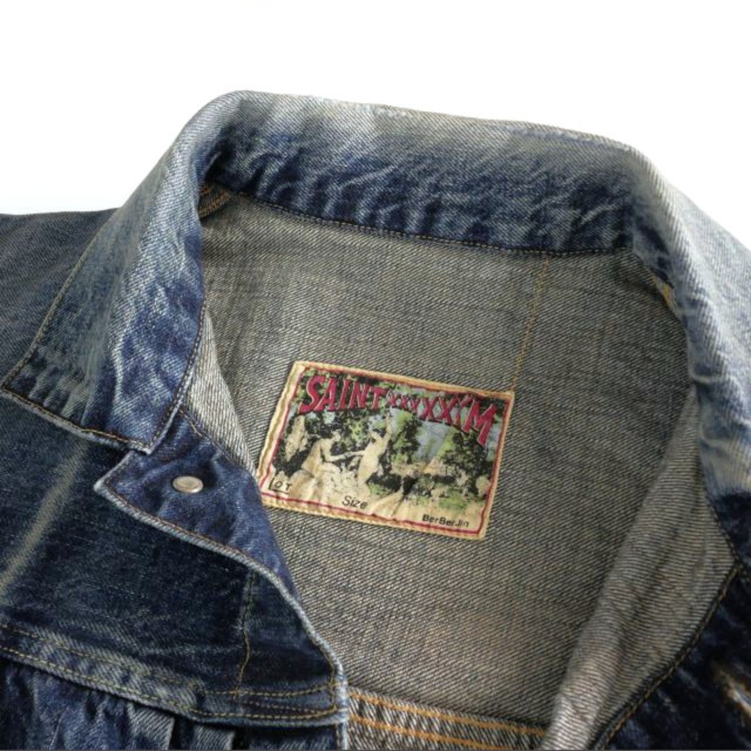 St. Michael SAINTMICHAEL x BerberJin 25SS BJ_DENIM JACKET St. Michael SAINTMICHAEL x BerberJin 25SS BJ_DENIM JACKET