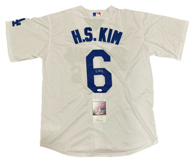 Hye Seong Kim Dodgers Signed Autographed Jersey JSA COA Hangul | eBay