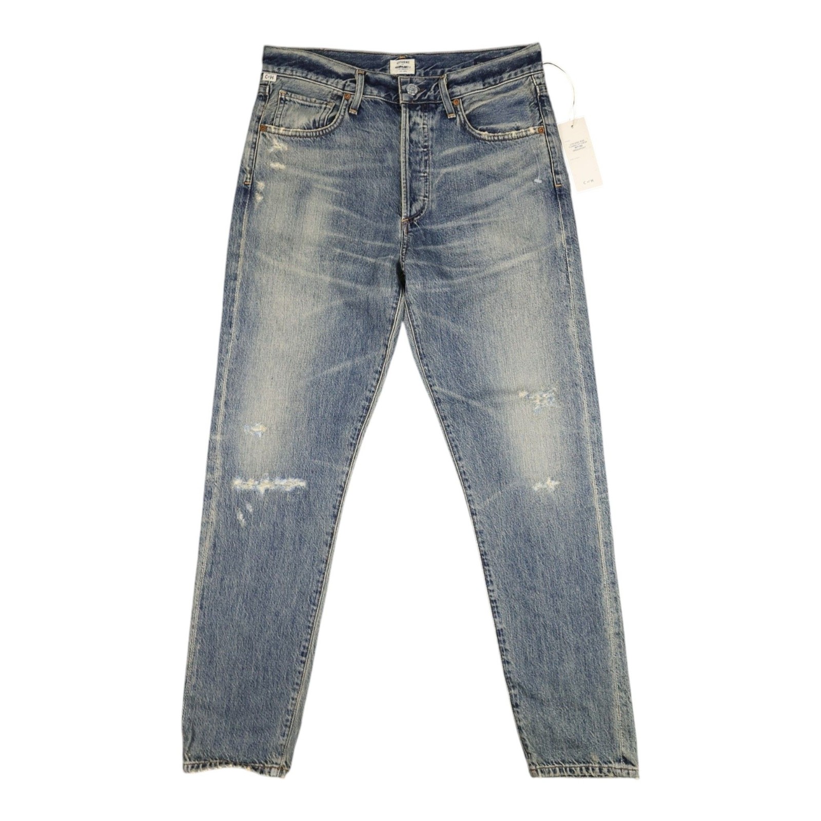 Citizens of Humanity Jeans Womens 27 Denim Liya High Rise Classic Crop 27x28 NWT