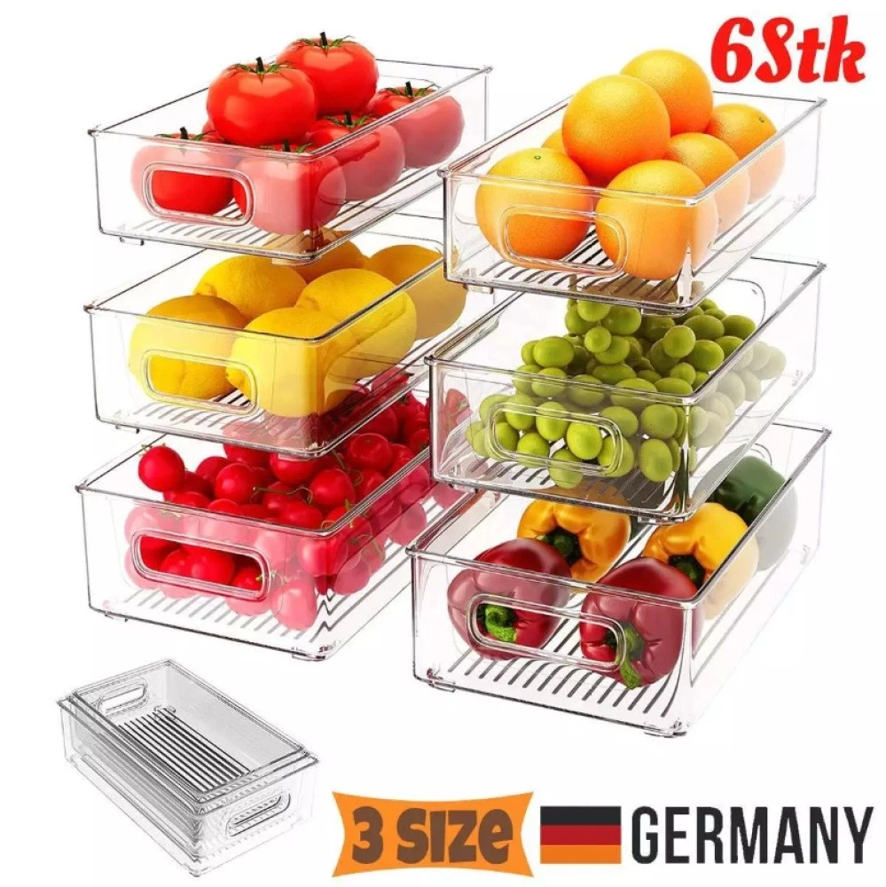 LÖWENBISS Kühlschrank Organizer Küchen Ordnungss Produktbild-Vorschau 2