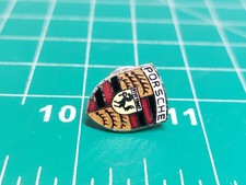 Vintage Porsche Stuttgart Crest Enamel Shield Pin Some Corrosion