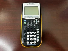 TI-84 Plus Graphing Calculator 100% Fully Functional w hardcover Tested 
