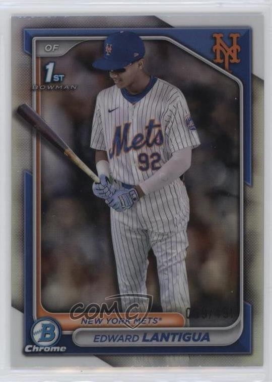 2024 Bowman Chrome Prospects Refractor /499 Edward Lantigua #BCP-246 03ok