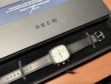 Brew Watch Co. Classic Retrograph Oxford Watch in Excellent Condition ☕️ ⌚️