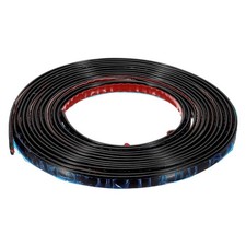 10ft x 5/16" Auto Molding Trim Car Door Protector Strip, Glossy Black