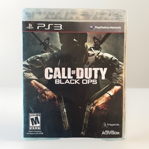 Call Of Duty Black Ops 1 PS3 CIB Sony PlayStation 3 komplett mit Handbuch