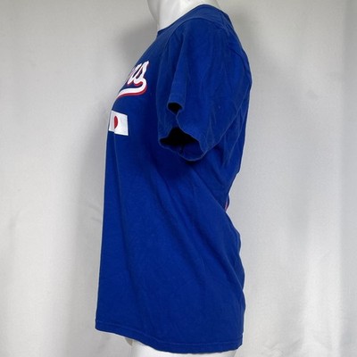 Kenta Maeda #18 Los Angeles Dodgers Blue Japanese Jersey T-Shirt