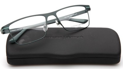 NEW PRODESIGN DENMARK 3155 c.9521 Green EYEGLASSES 57-17-145mm B38mm